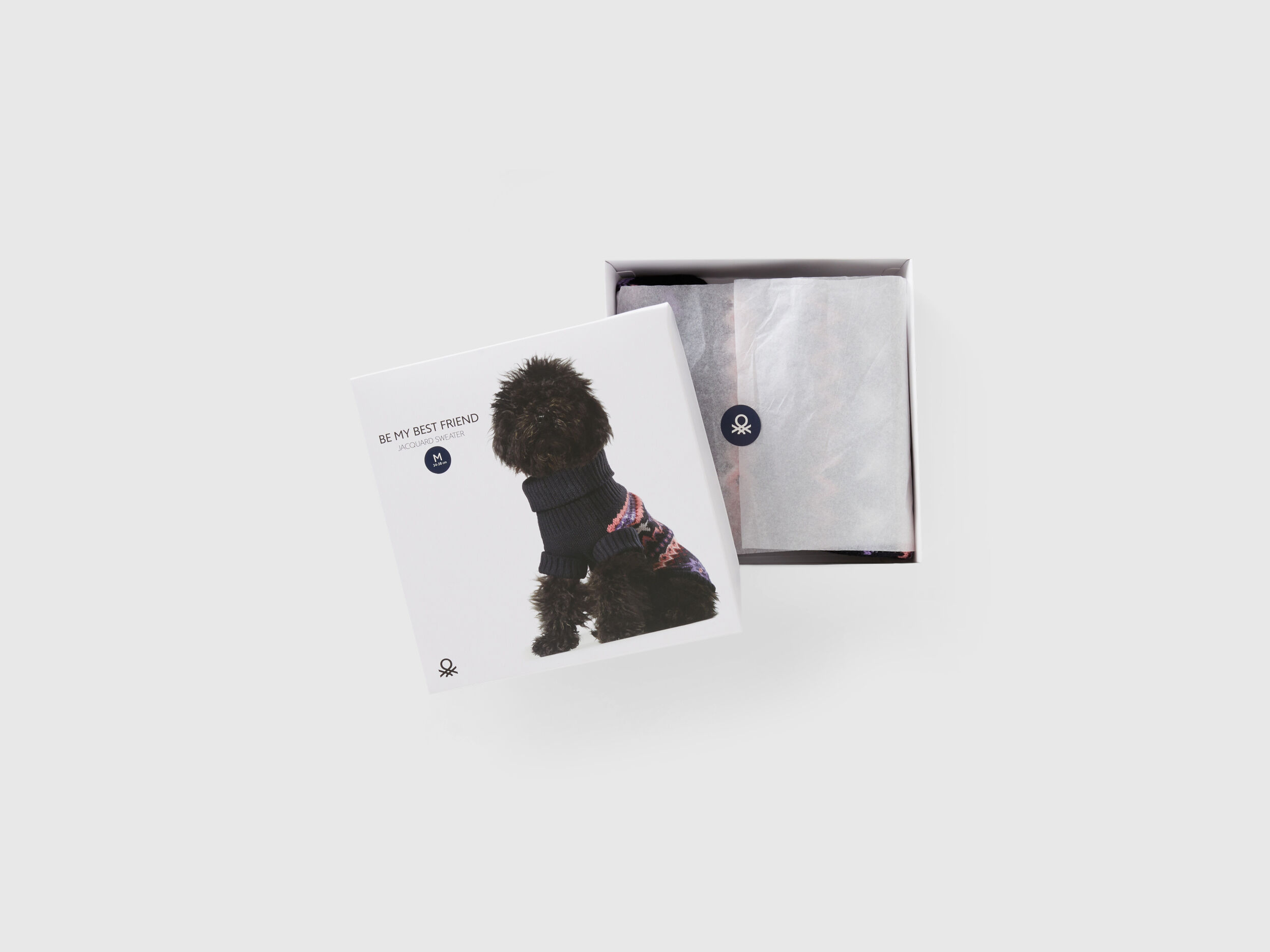 Maglioncino blu scuro per cani Blu Scuro Benetton