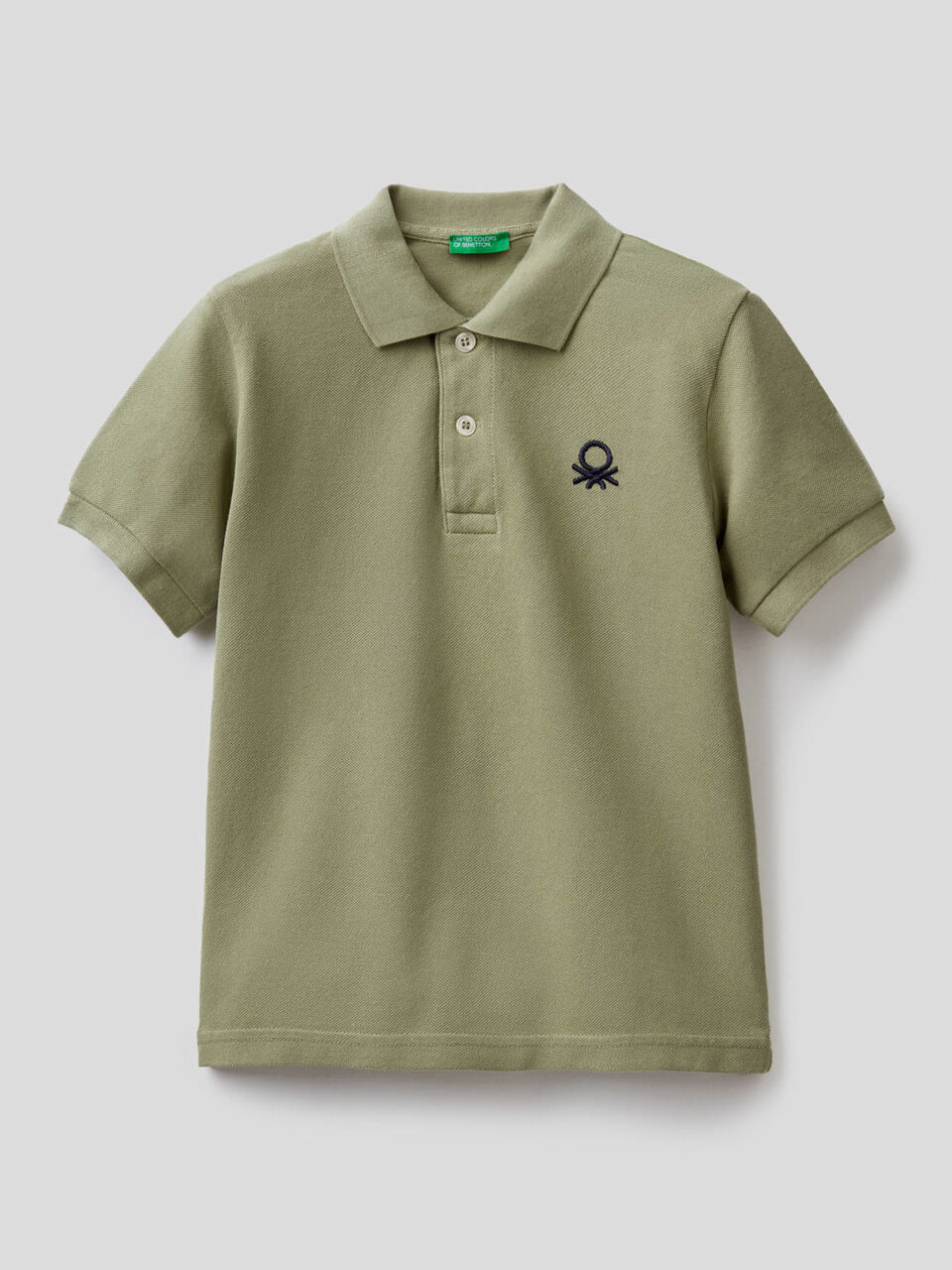 Polo con logo vintage image number 1