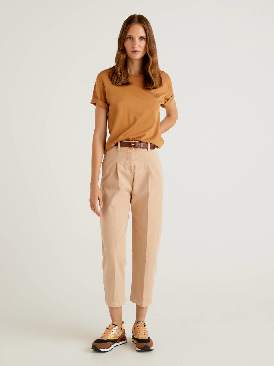 Pantaloni estivi benetton on sale