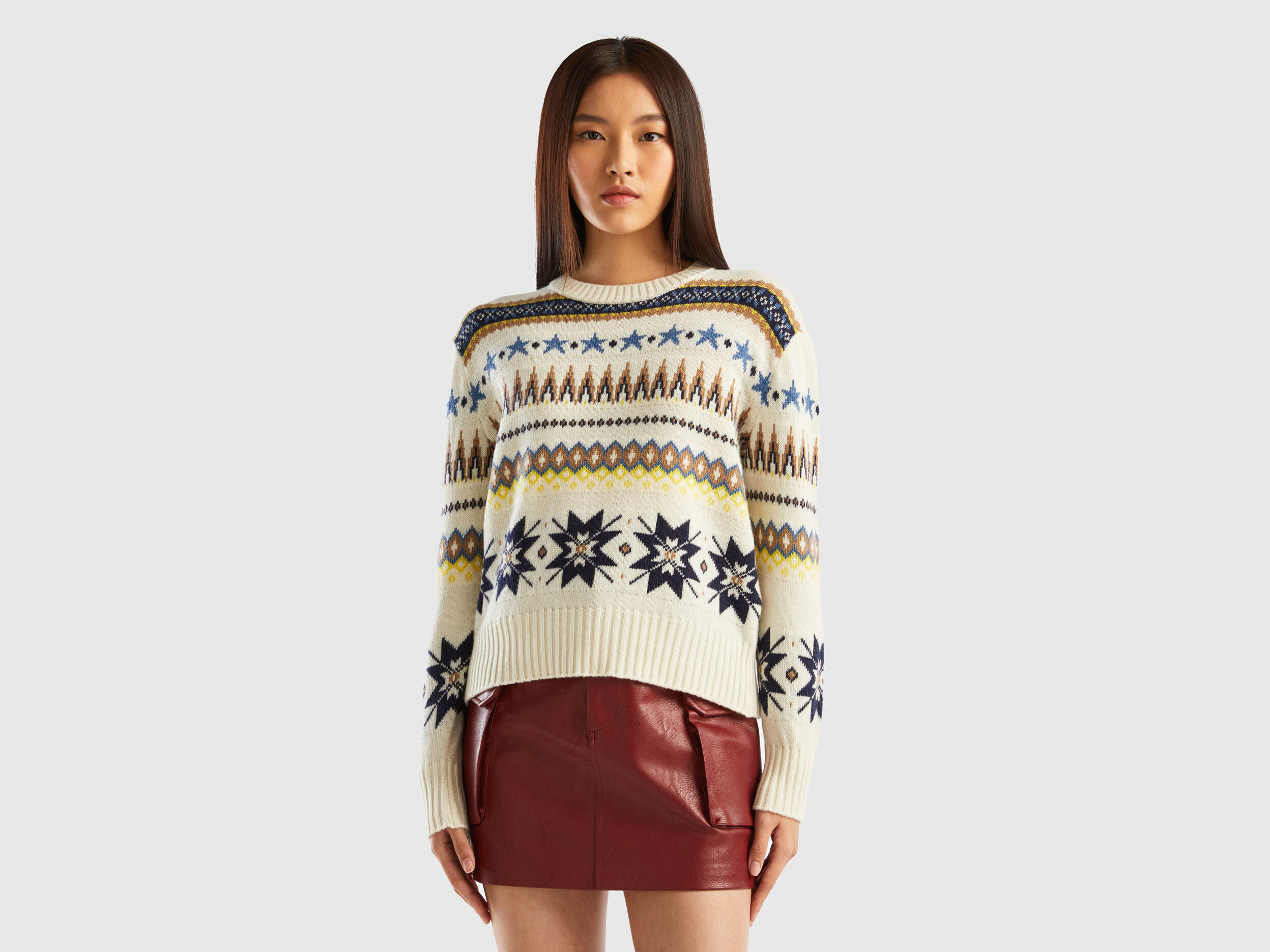Benetton sales maglioni donna