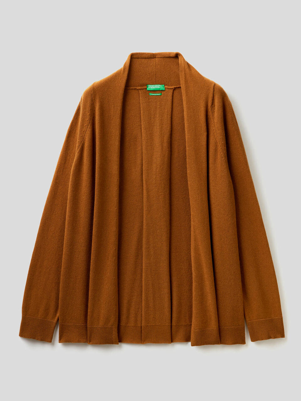 Cardigan con piega sul retro image number 1