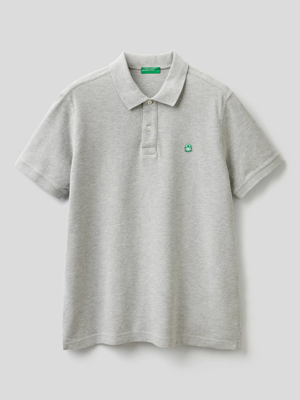 Polo a manica corta 100% cotone image number 1