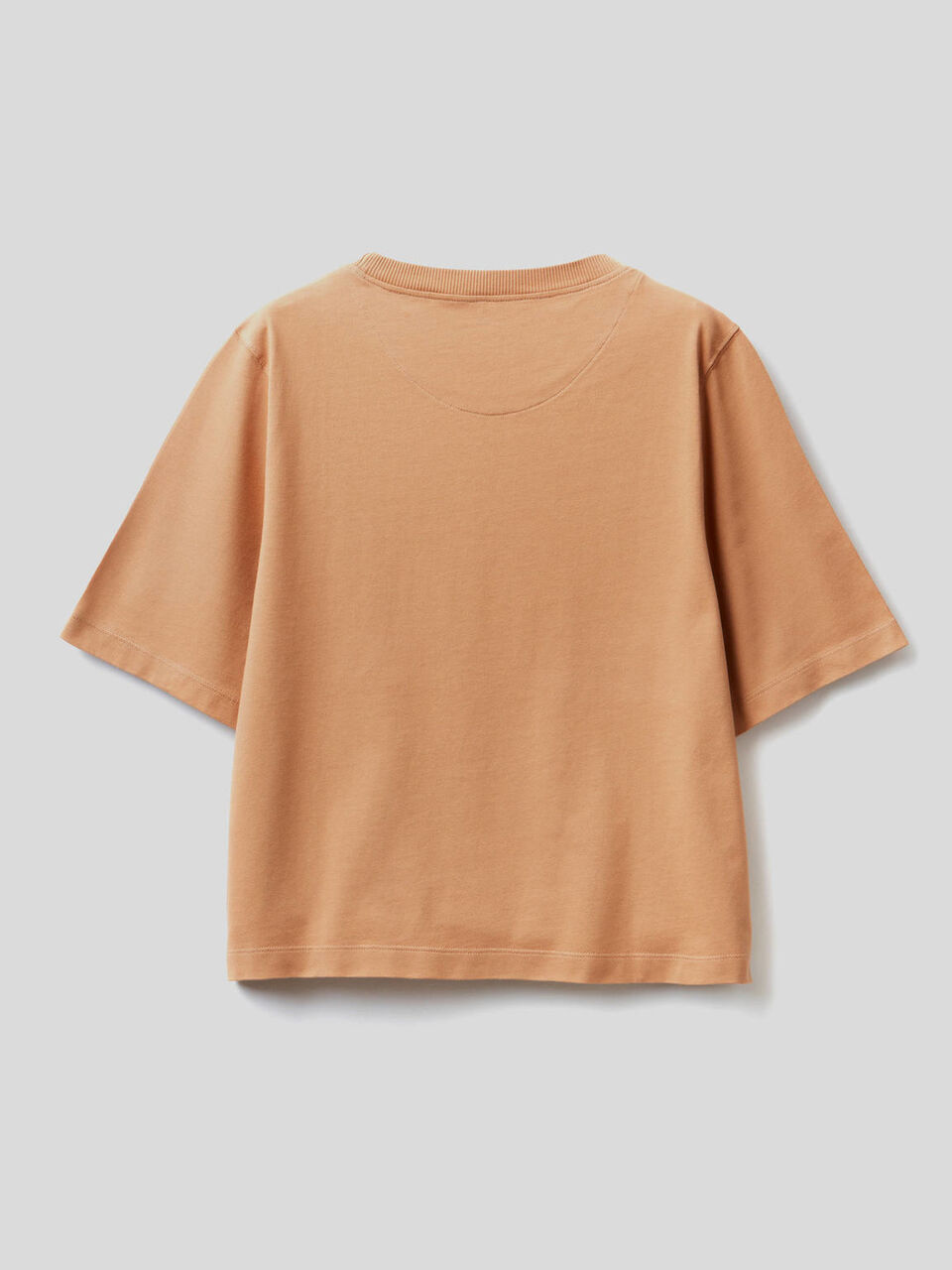 T-shirt boxy fit 100% cotone image number 2