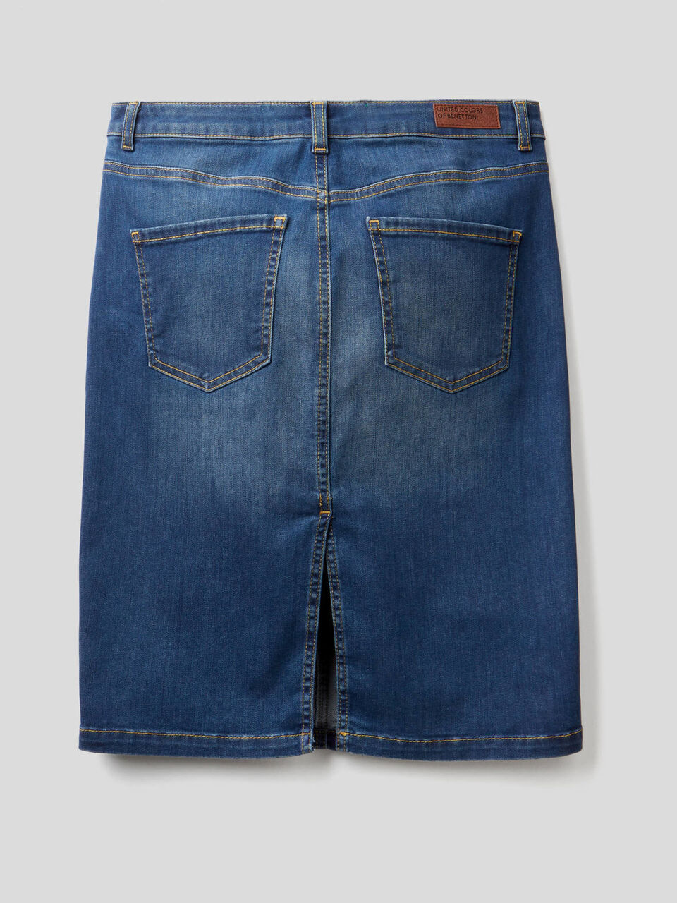 Tubino in denim elasticizzato image number 2