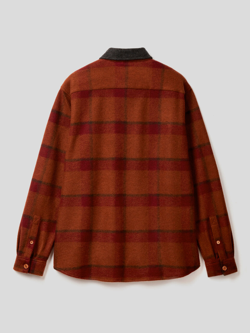 Giacca-camicia in misto lana image number 2
