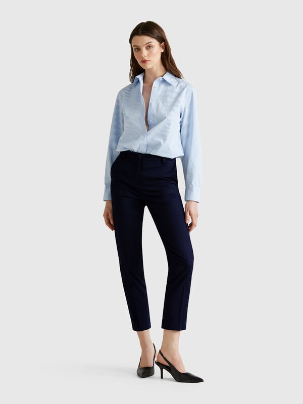 Chino in cotone stretch Donna