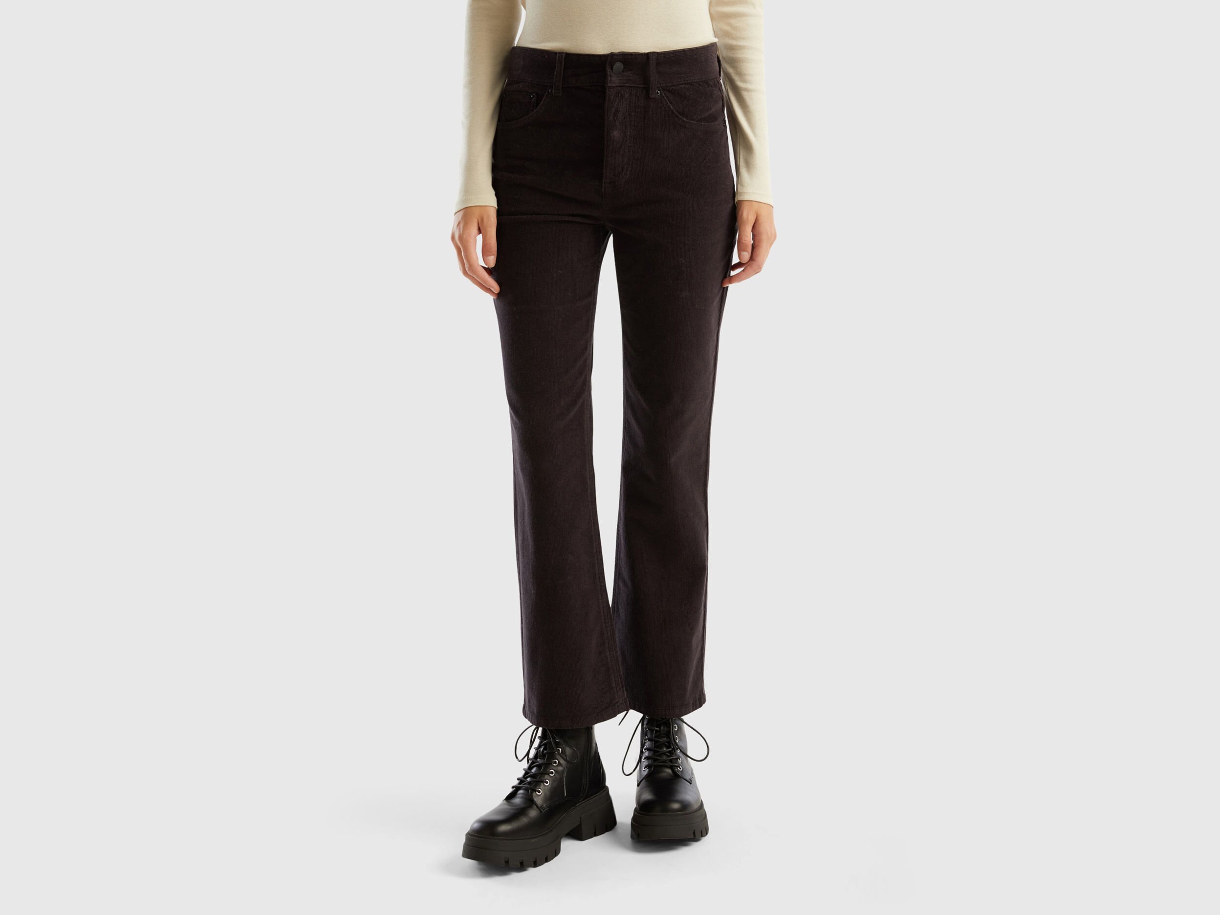 Benetton sales donna pantaloni