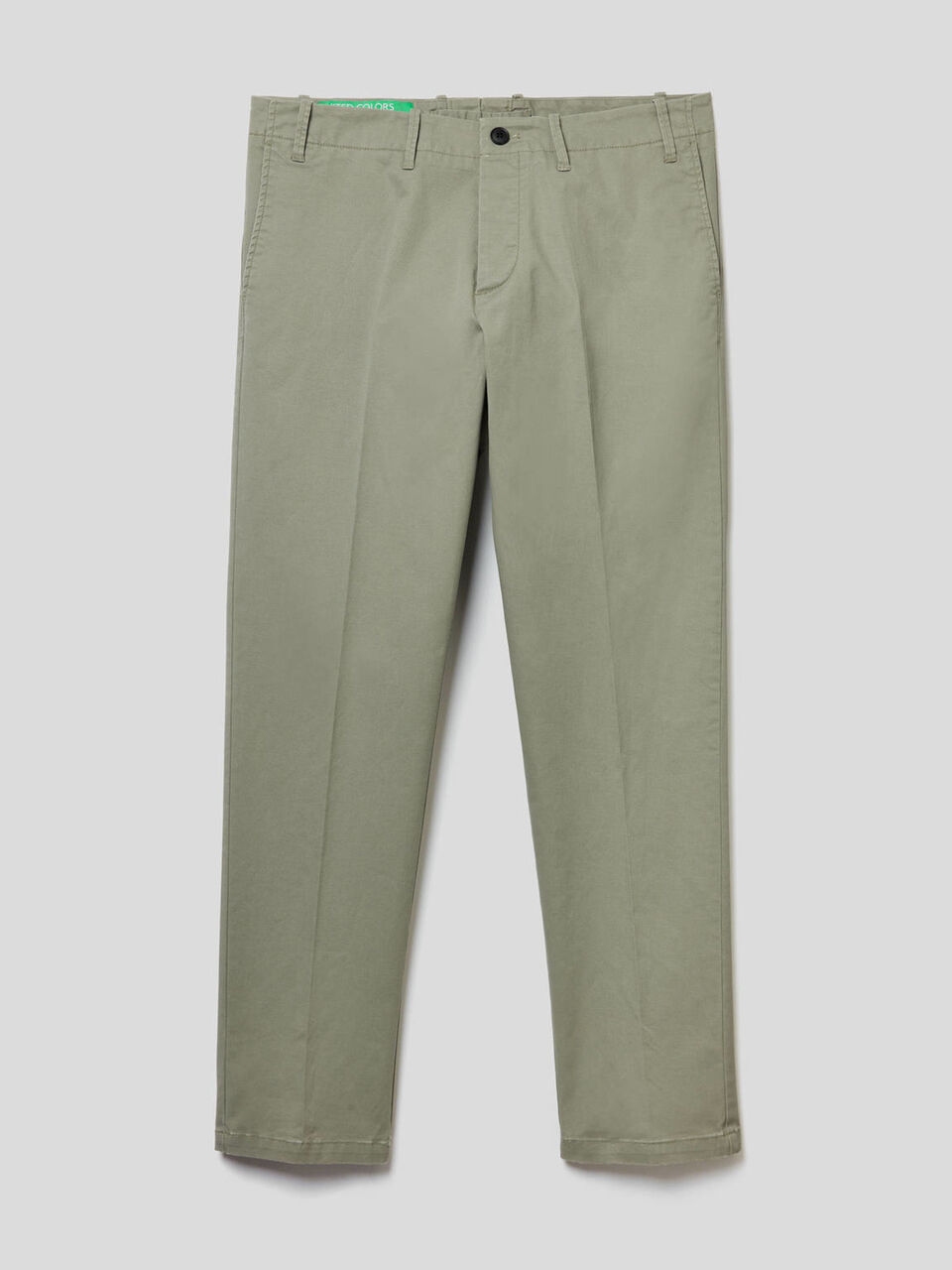 Pantaloni chino in cotone stretch image number 1
