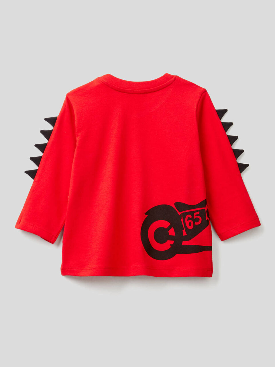 T-shirt con applicazioni 3D image number 2