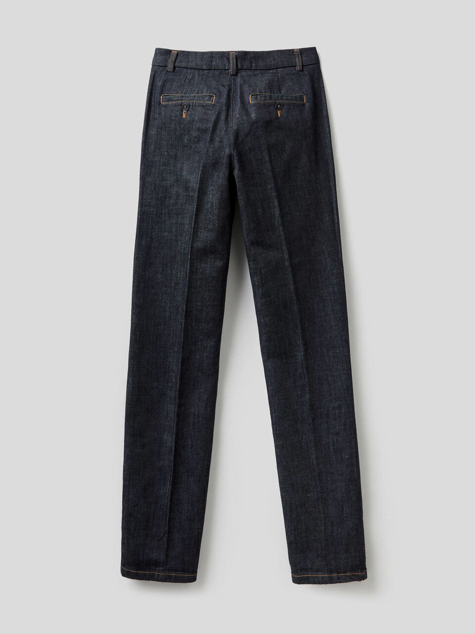 Chino in denim elasticizzato image number 2