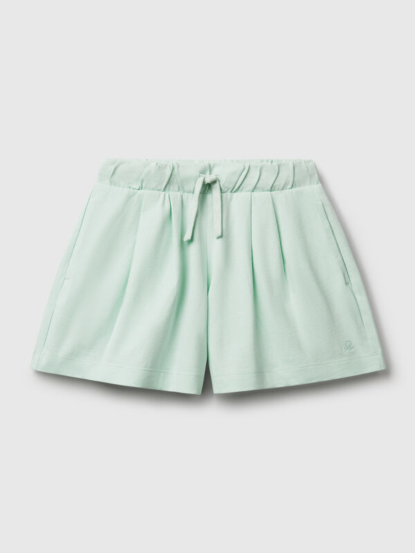 Shorts in puro cotone Bambina