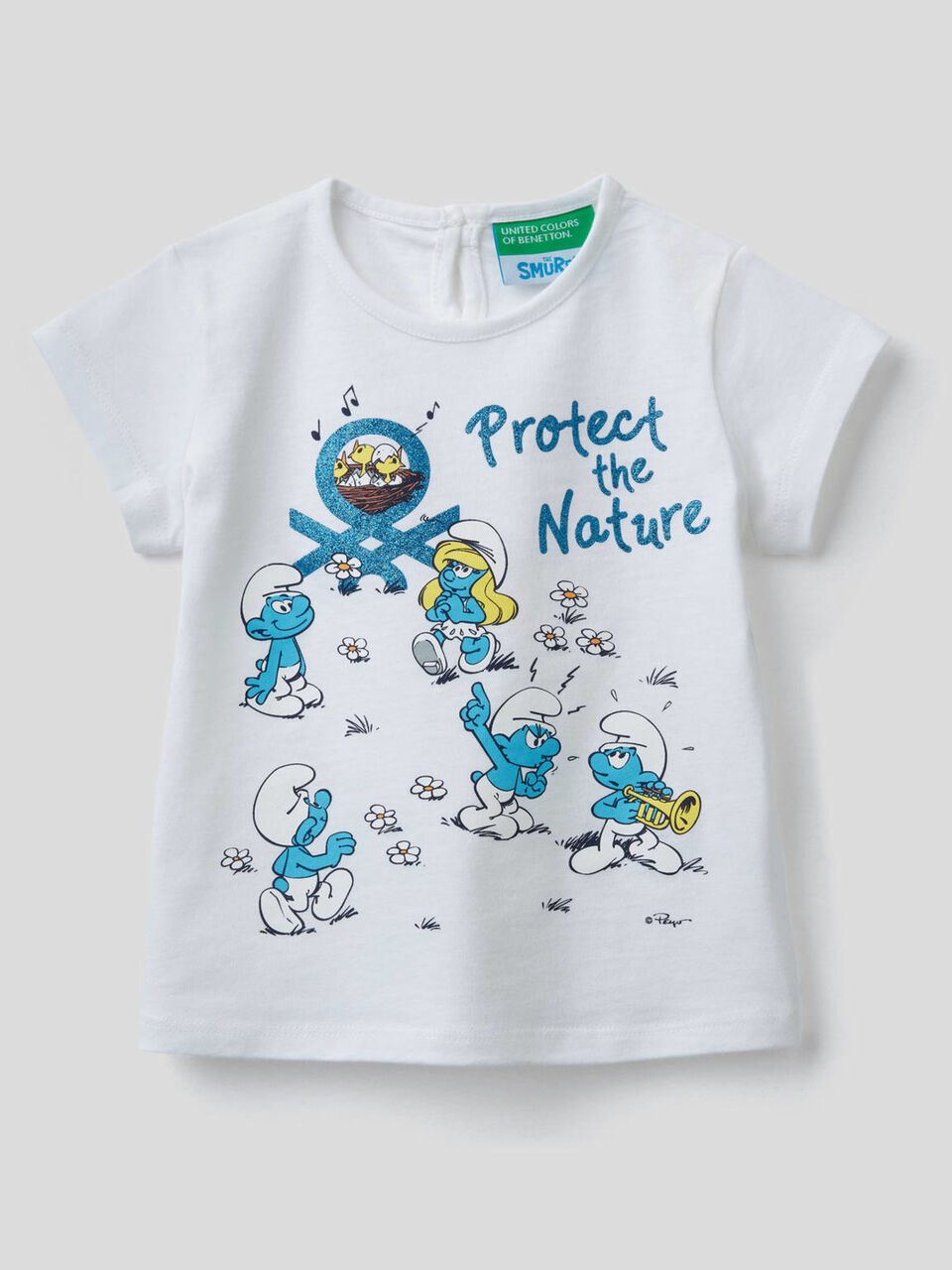 T-shirt con stampa I Puffi image number 1