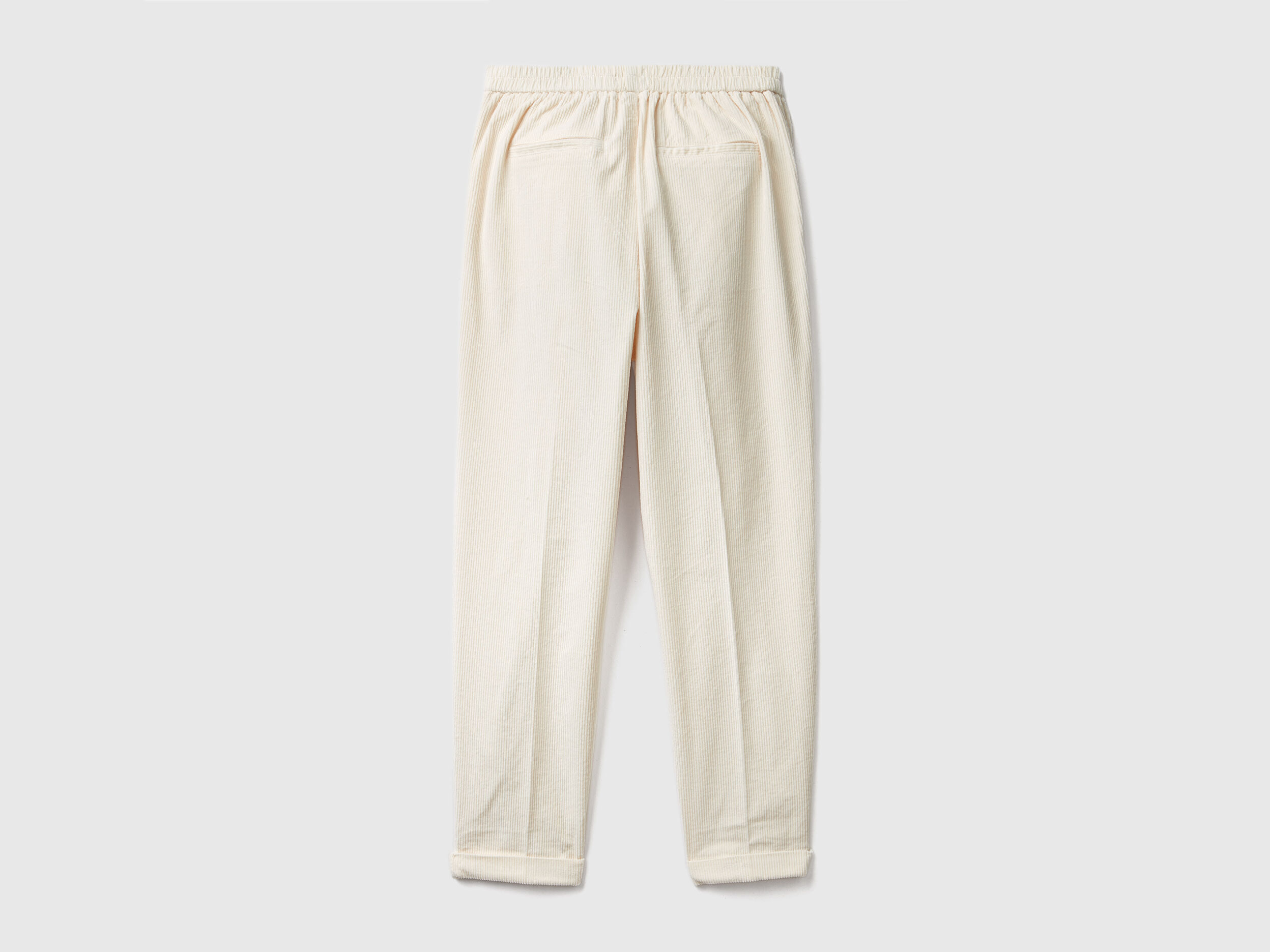 Benetton pantaloni velluto donna new arrivals