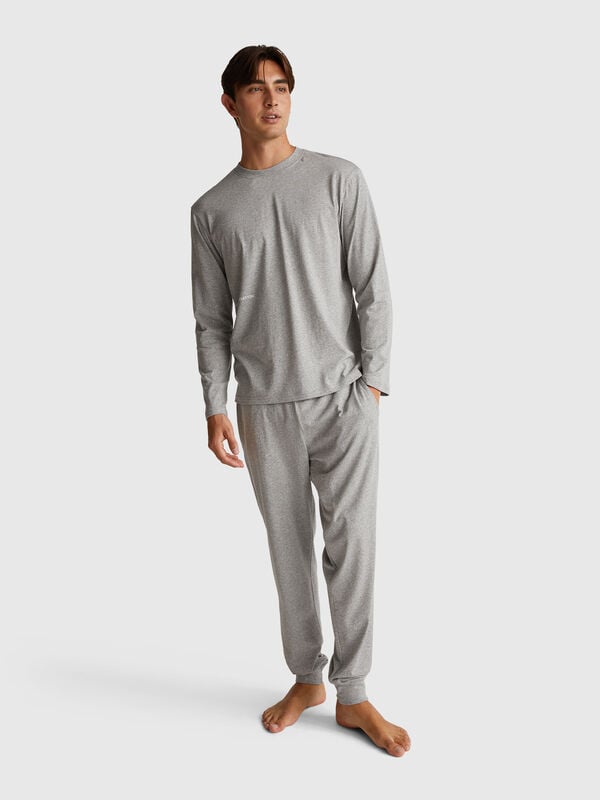 Pantaloni con elastico logato Uomo