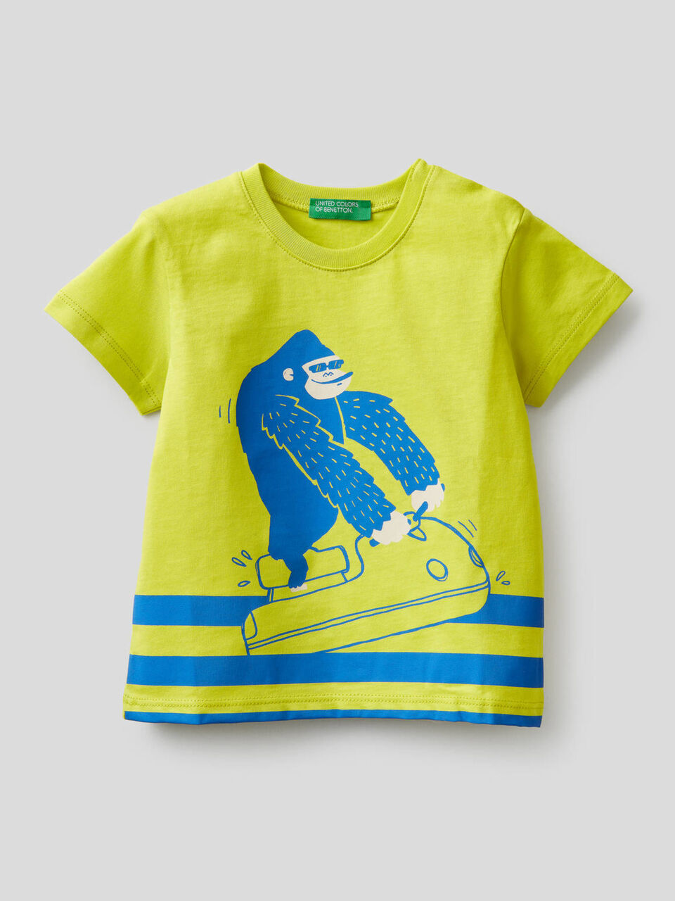 T-shirt in puro cotone con stampa image number 1