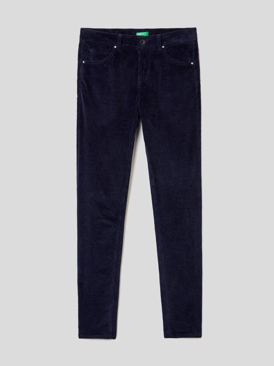 Pantaloni skinny fit in velluto image number 1