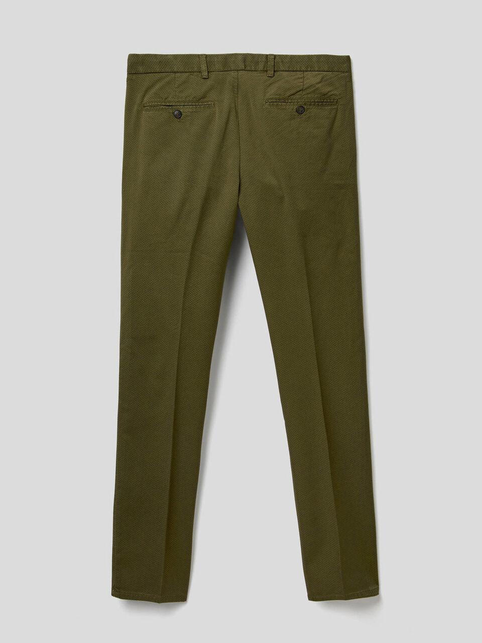 Chino slim fit in cotone elasticizzato image number null