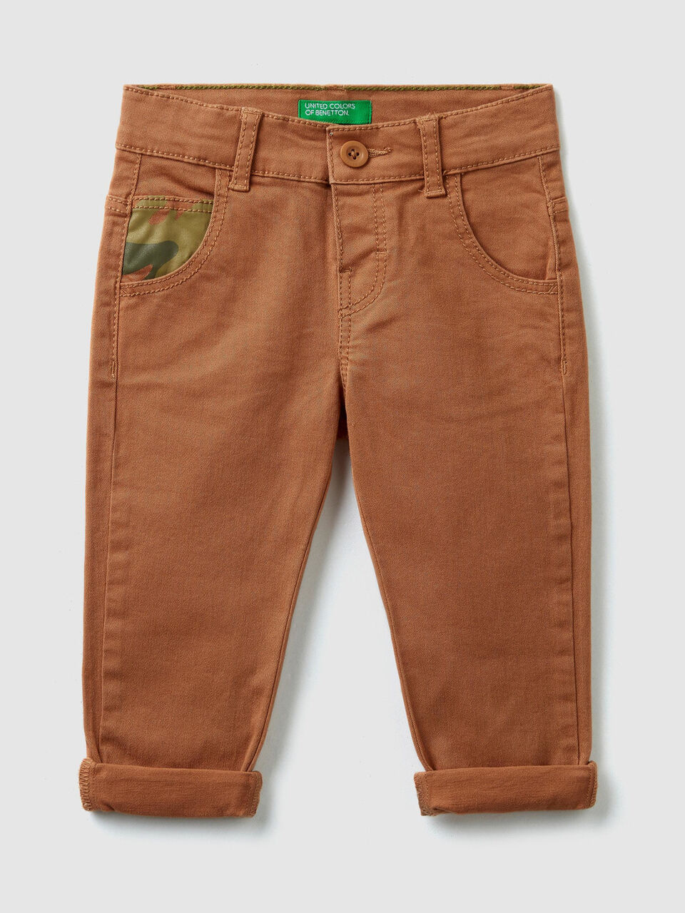 Pantaloni con dettagli fantasia image number 1