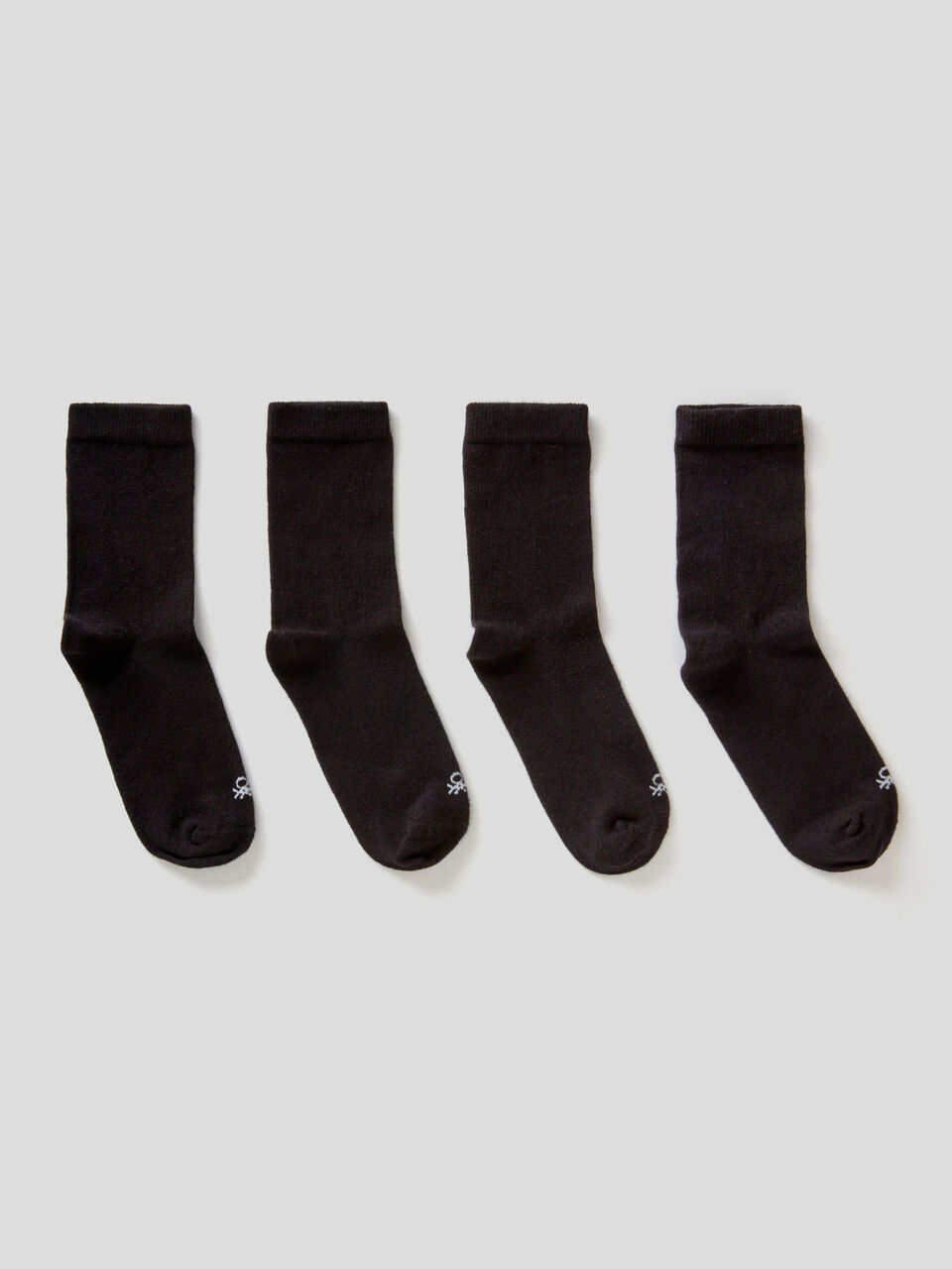 Quattro paia di calze in cotone bio stretch image number 1