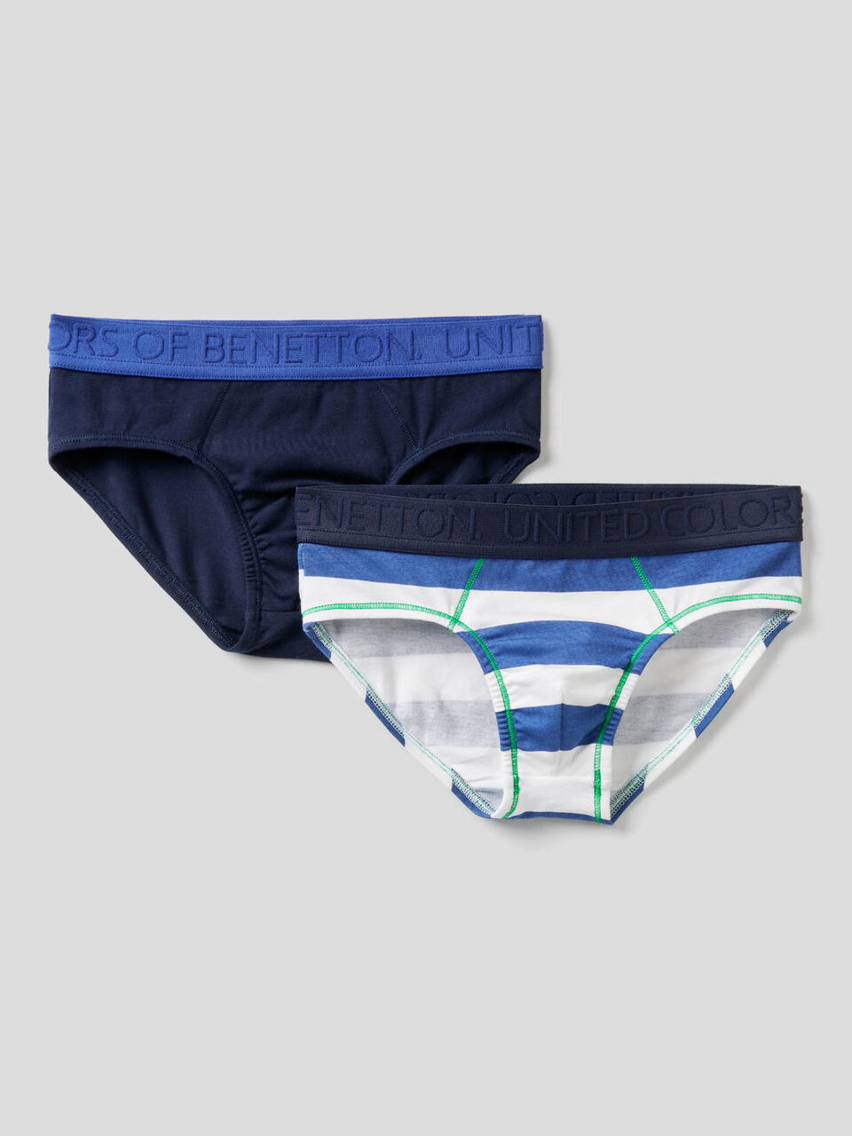 Due slip in cotone elasticizzato image number 1