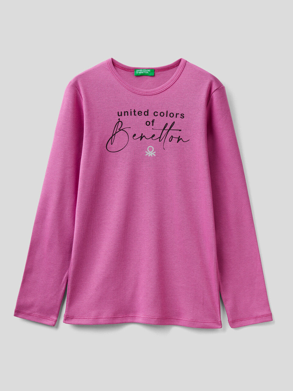 United Colors of Benetton Bambina Abbigliamento Top e t-shirt Top Tank top Canotta Con Logo In Cotone Bio 