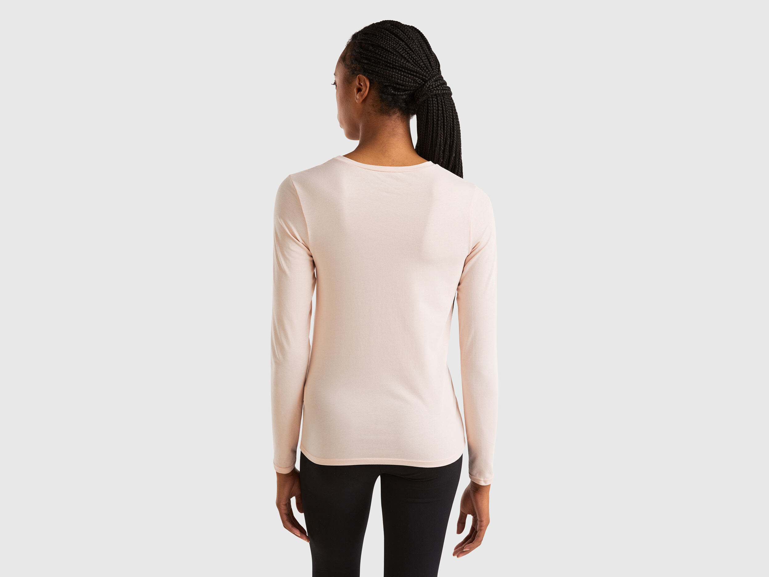 Benetton maglie cotone manica lunga online