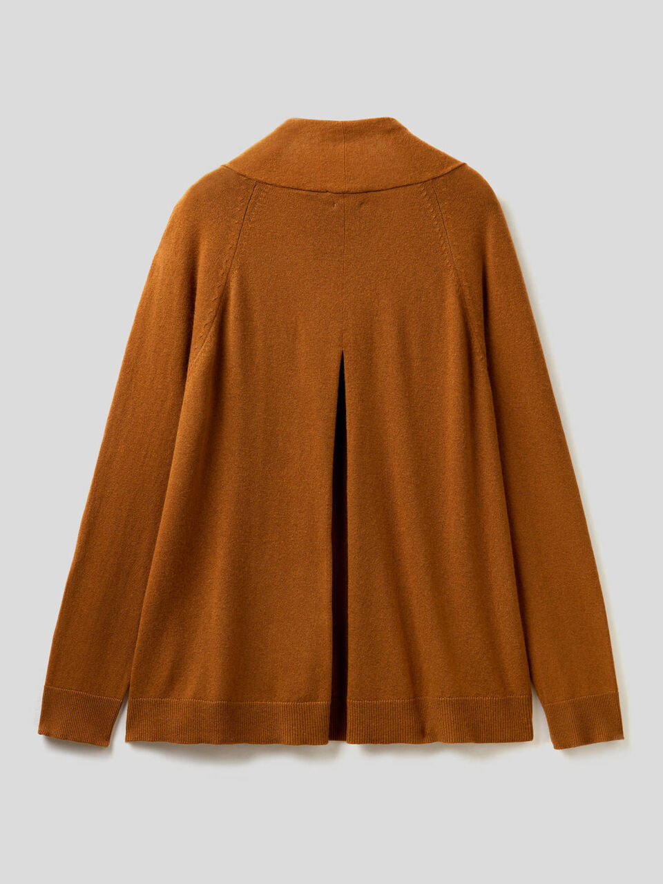 Cardigan con piega sul retro image number 2