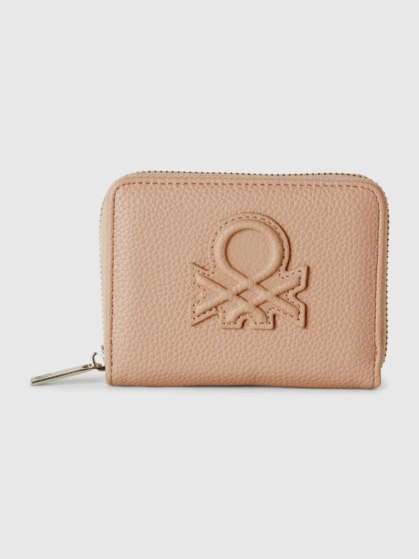 Portafoglio piccolo con zip Donna