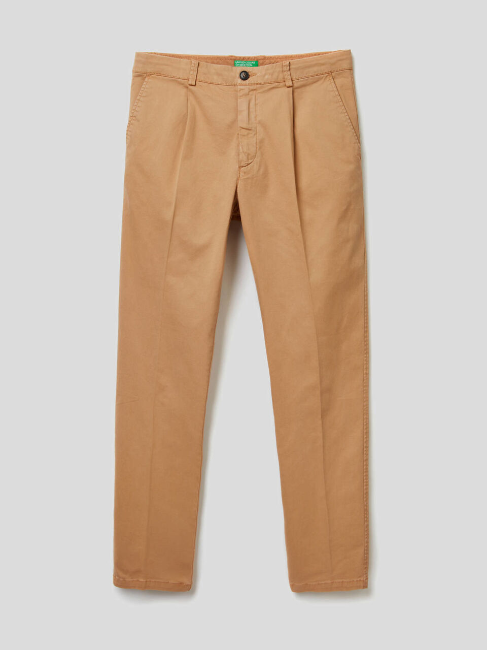 Chino slim fit in cotone stretch image number 1
