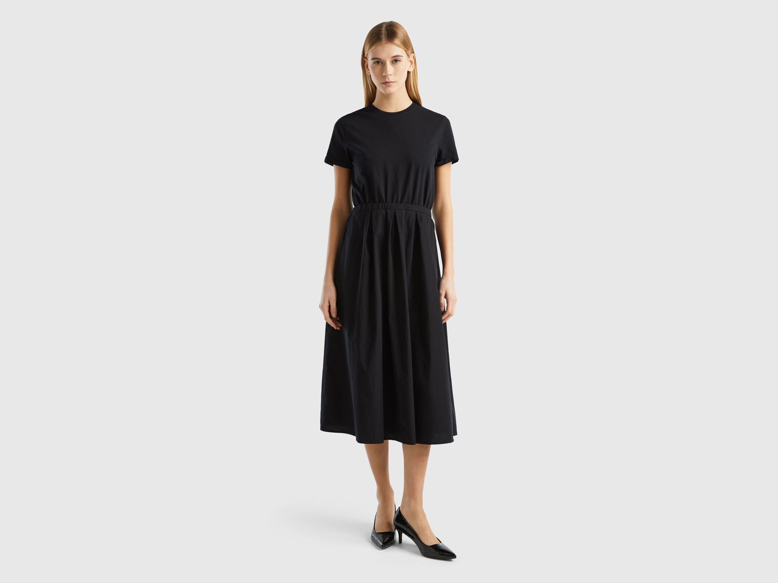 Vestito lungo benetton hotsell