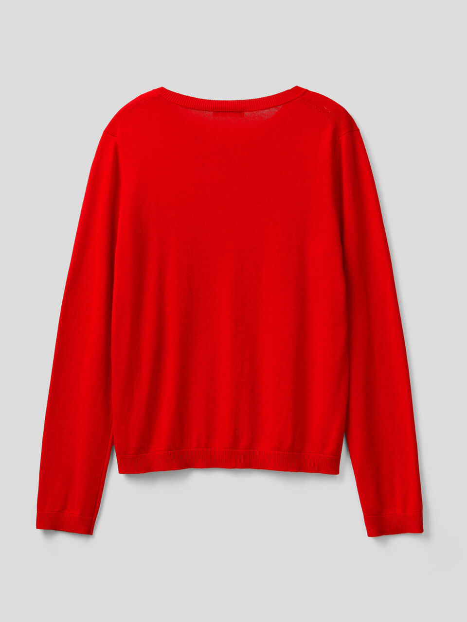 Cardigan girocollo in misto cotone image number 2