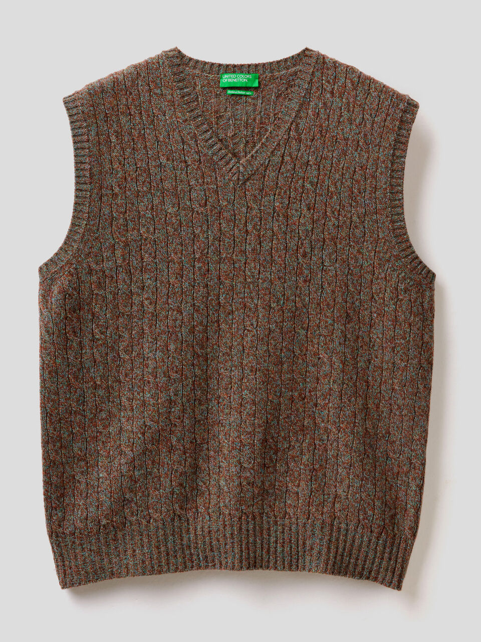 Gilet in pura lana Shetland image number 1