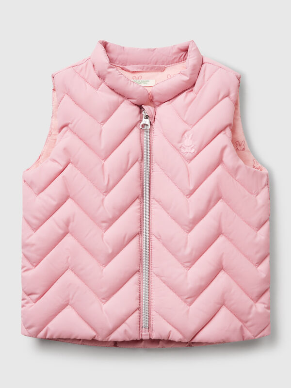 Gilet imbottito in tessuto tecnico Baby