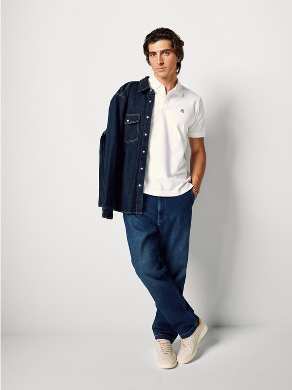 Chino di jeans straight fit Uomo