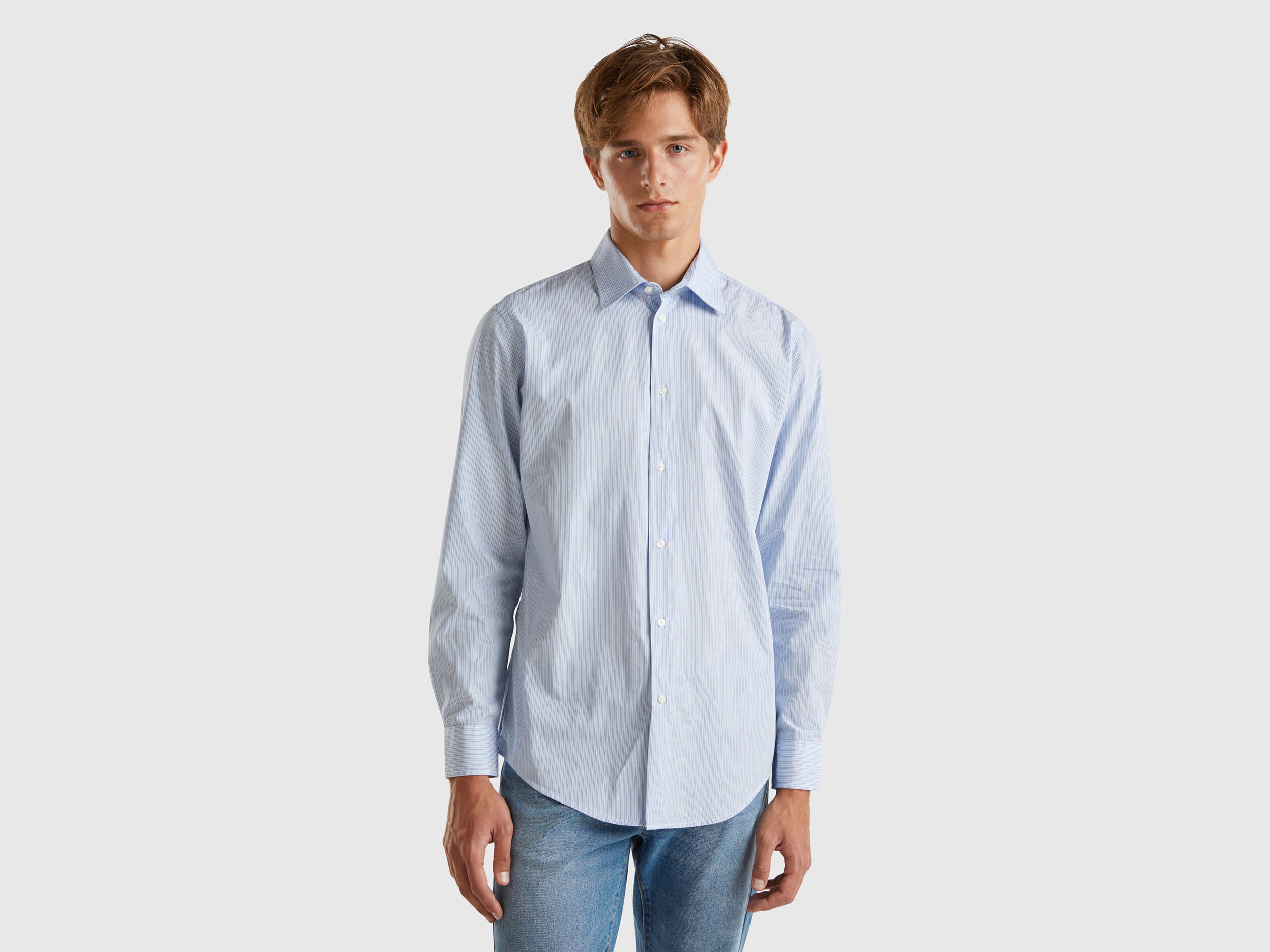 Benetton camicie uomo shop
