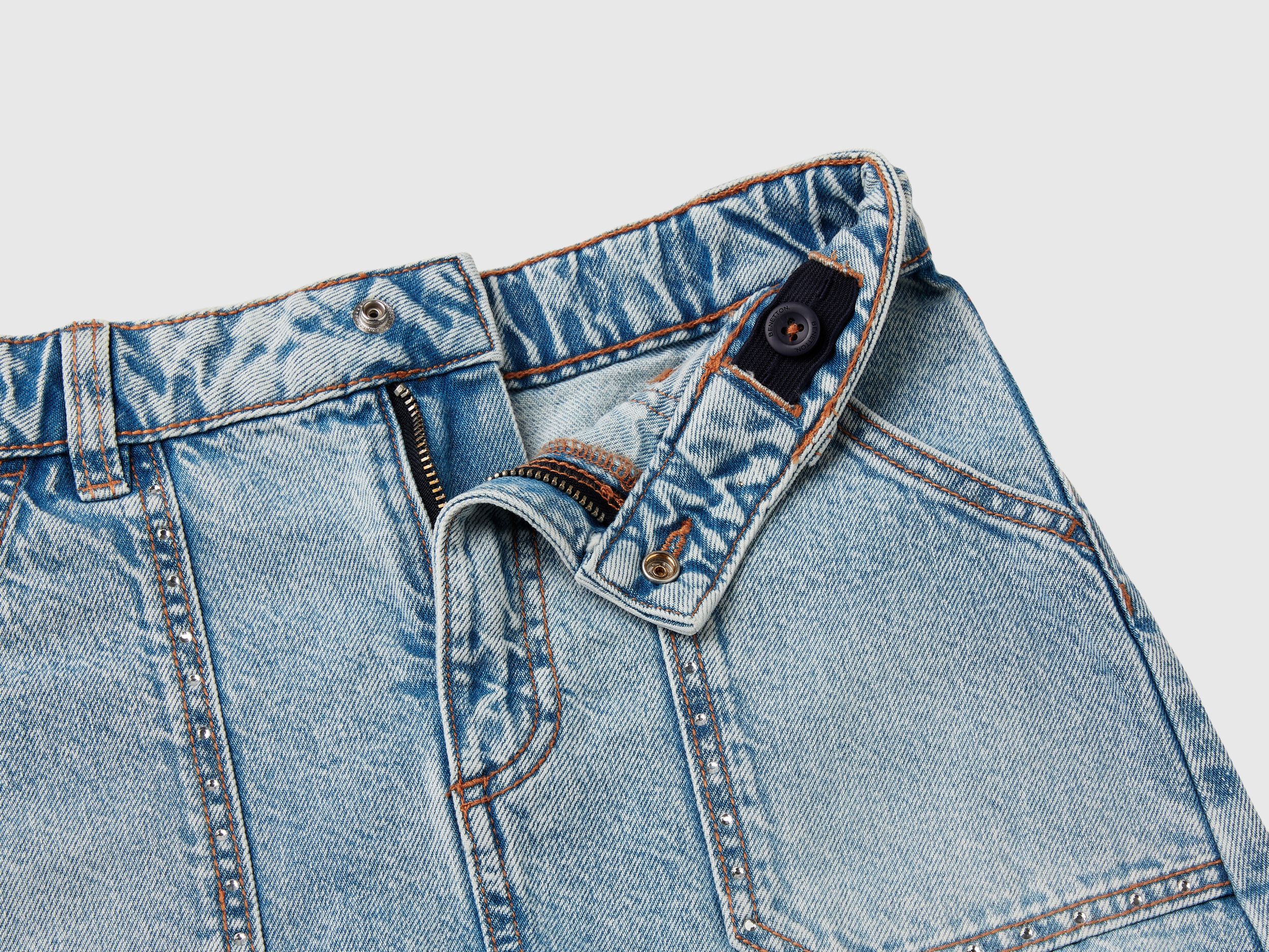Gonna jeans benetton bambina on sale