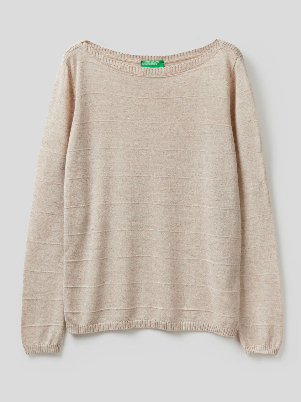Maglia con scollo a barchetta image number 1