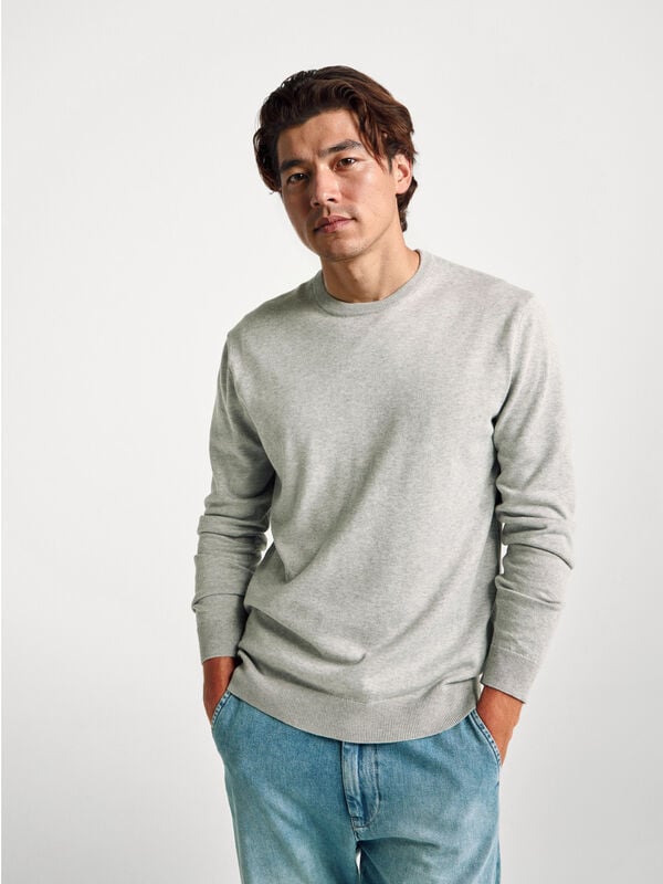 Maglia girocollo 100% cotone Uomo