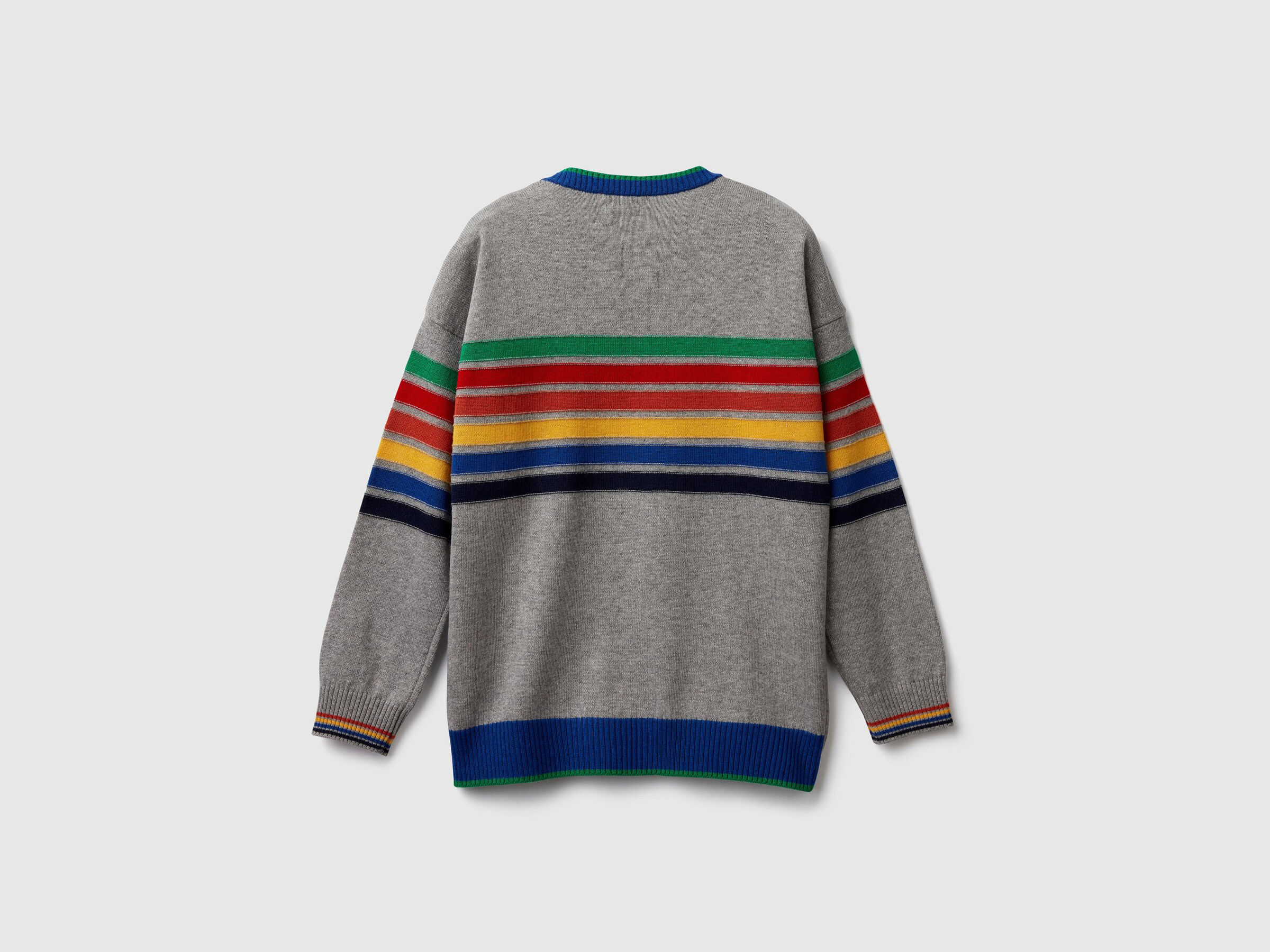 Maglia girocollo a righe image number null