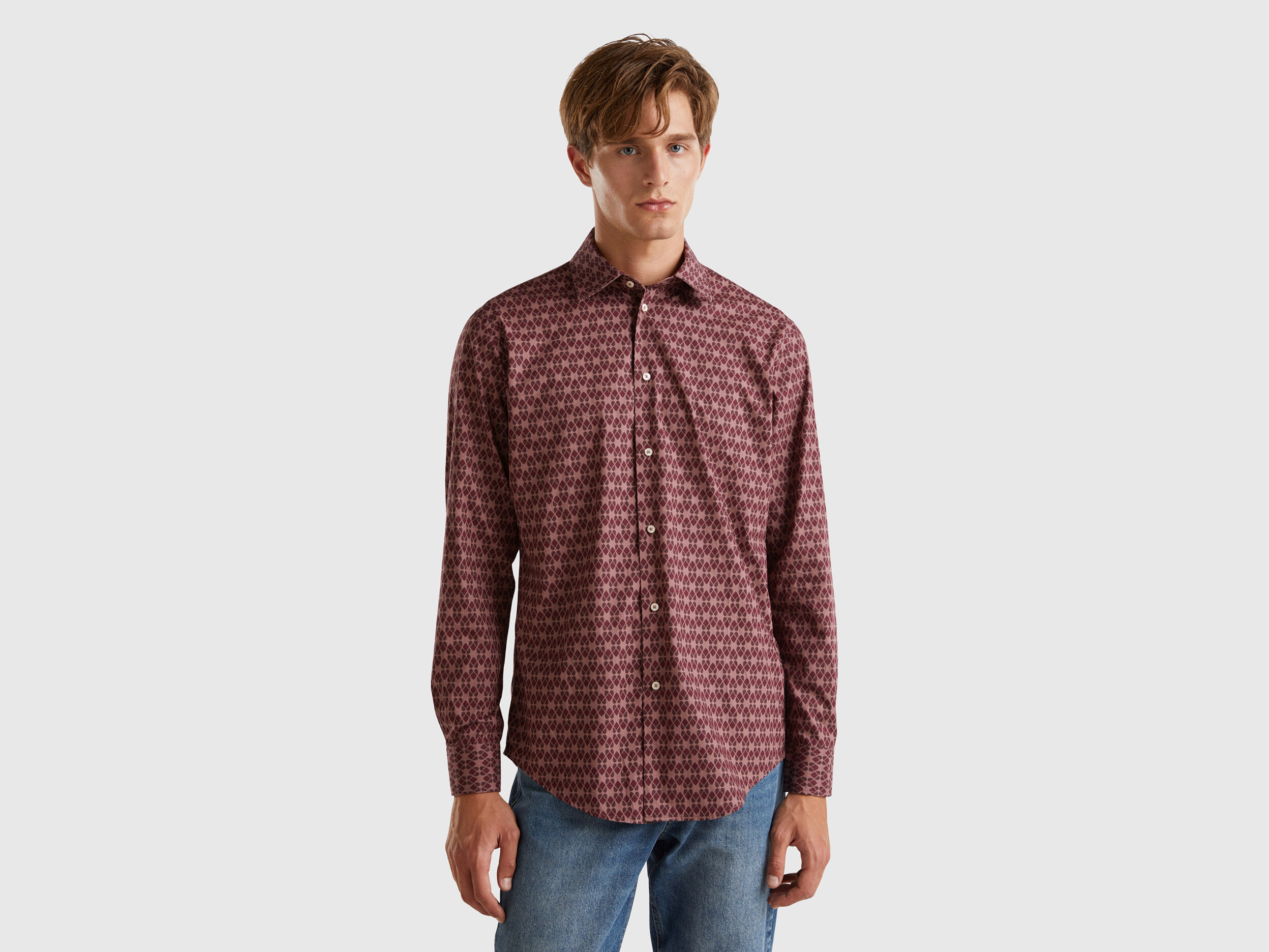 Camicie benetton uomo 2019 sale