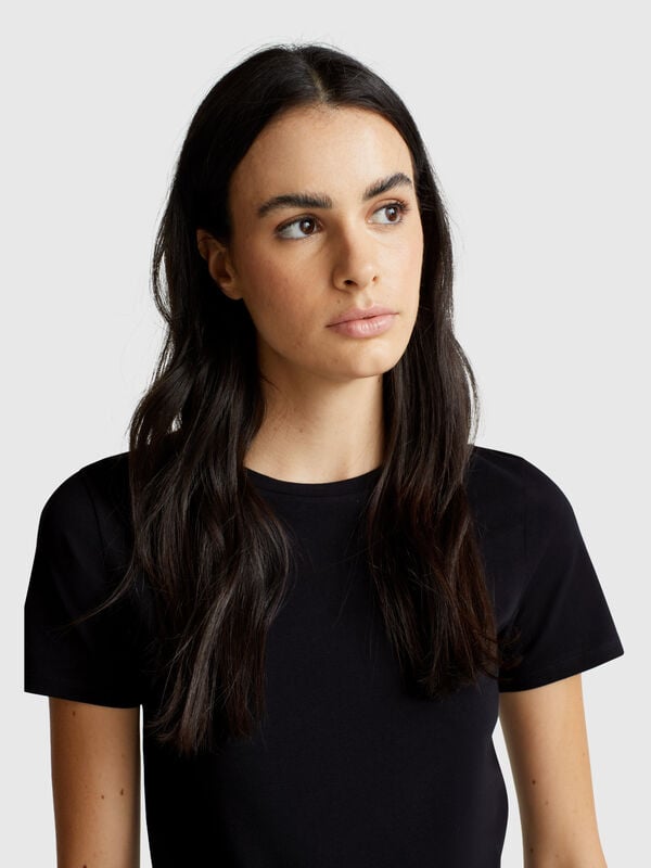 T-shirt in cotone super stretch Donna