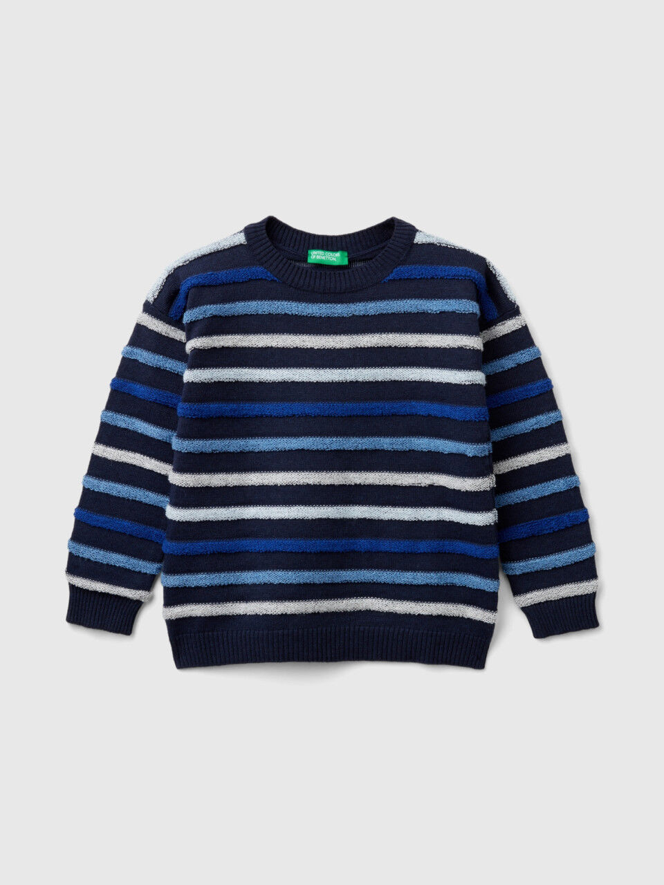 Maglia a righe multicolor Multi color Benetton