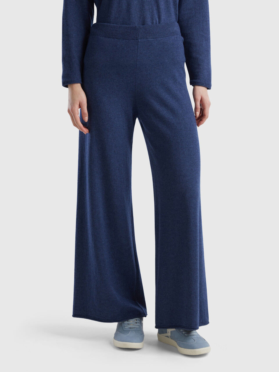 Benetton discount pantaloni larghi