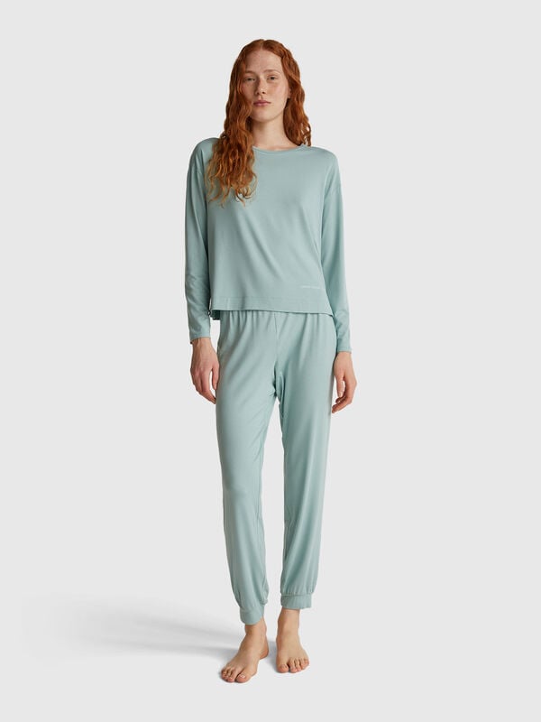 Pantaloni in Modal stretch Donna