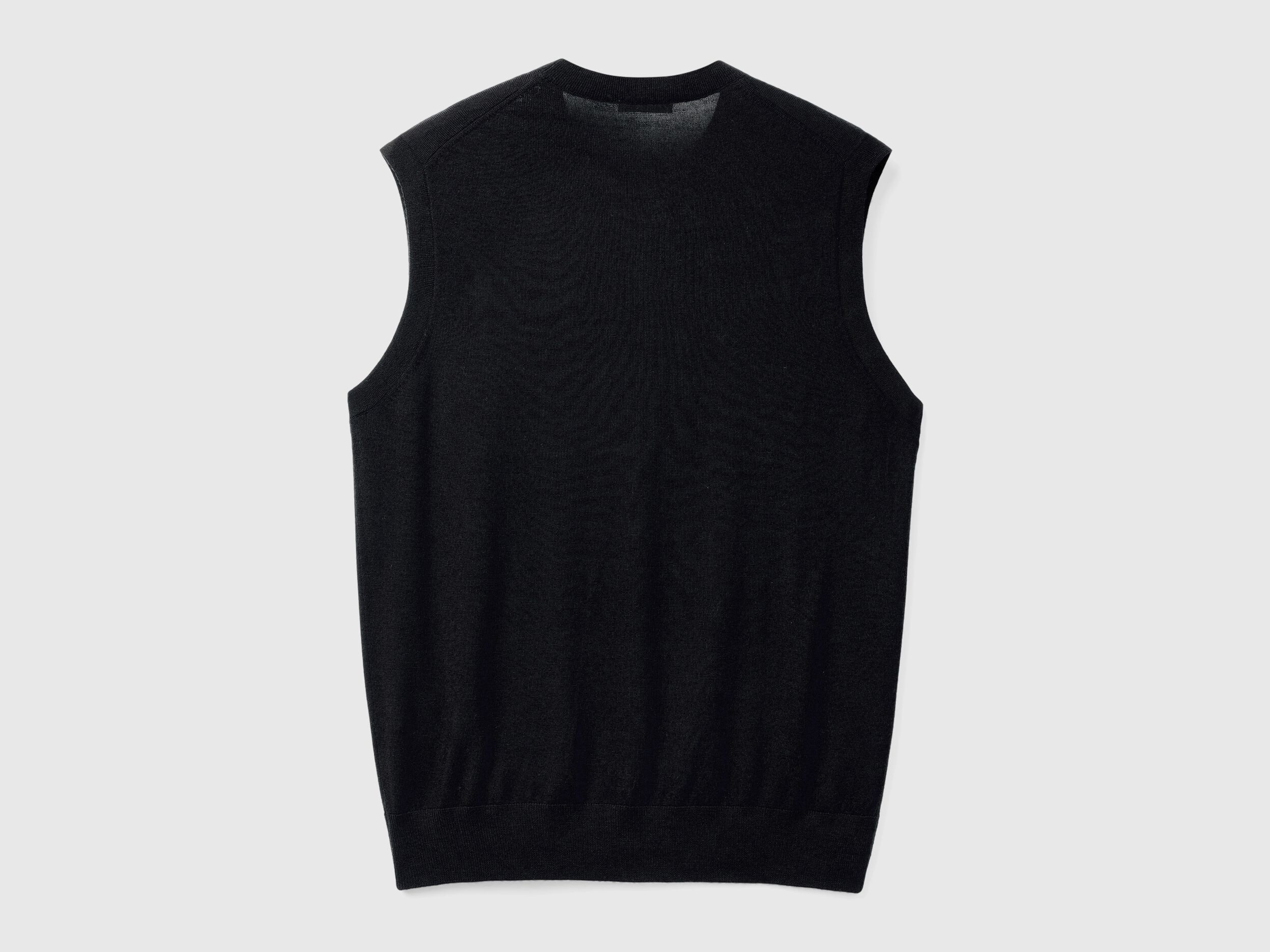 Benetton gilet uomo clearance