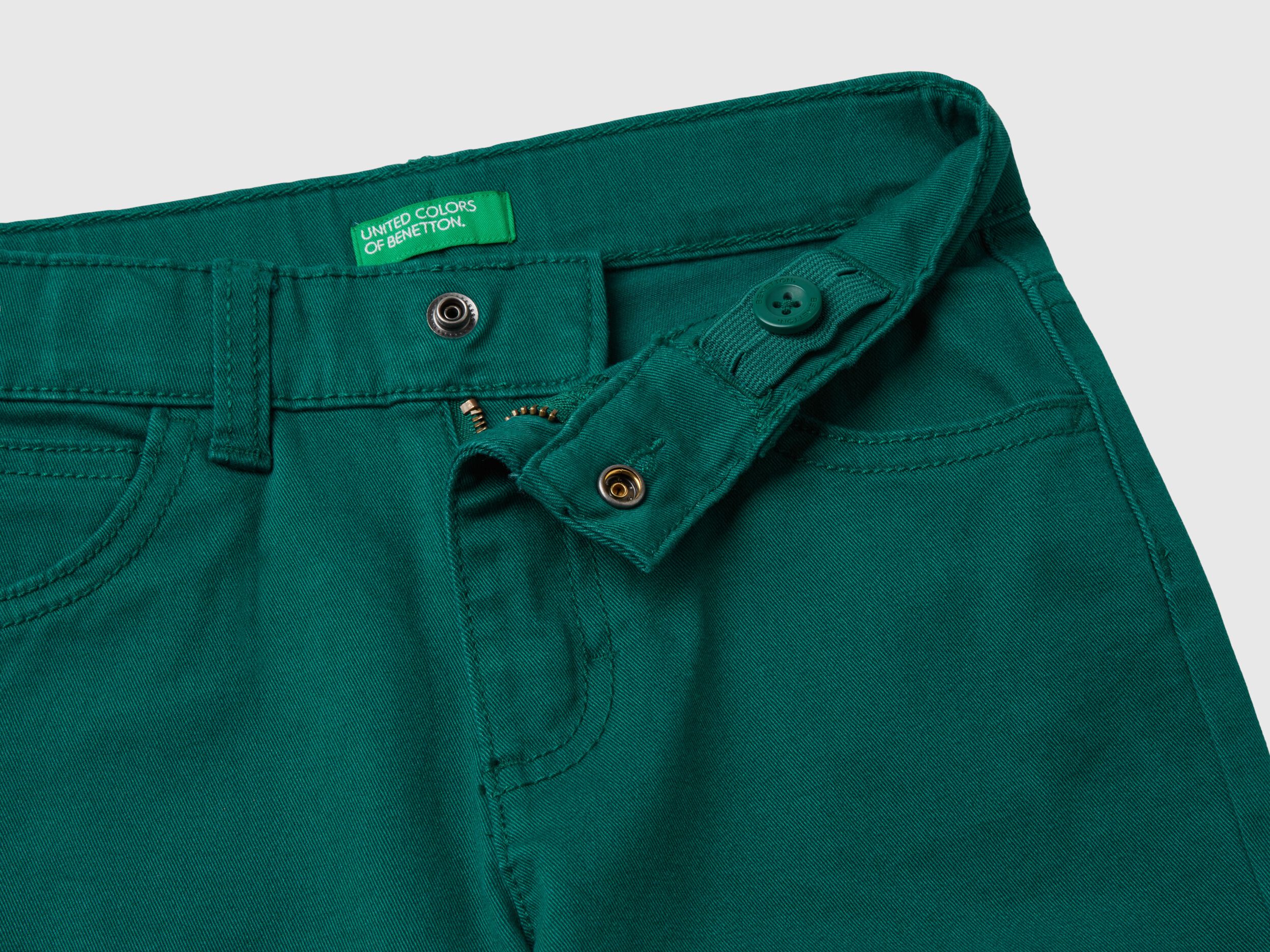 Pantaloni 5 tasche benetton clearance