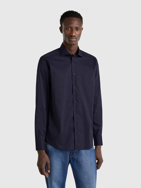Camicia fantasia slim fit Uomo