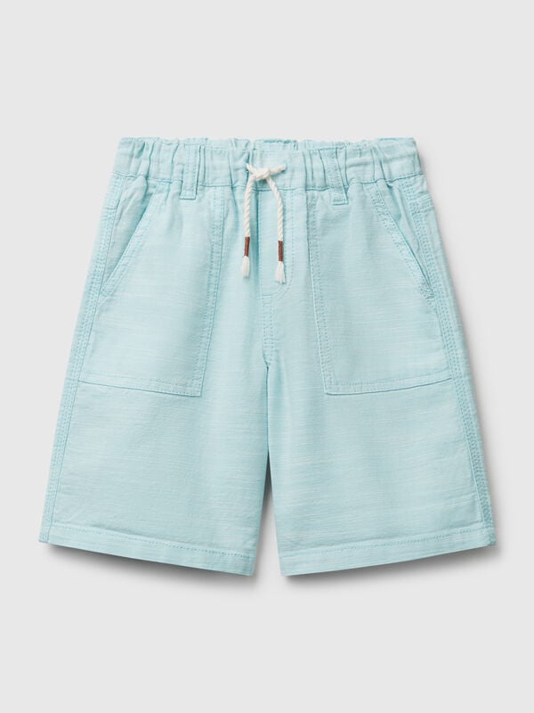 Pantaloni corti con coulisse Bambino