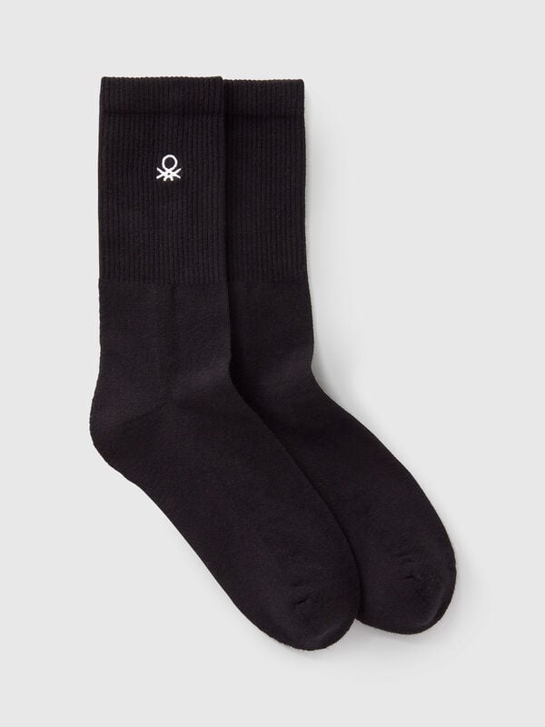 Calzini sportivi in misto cotone stretch