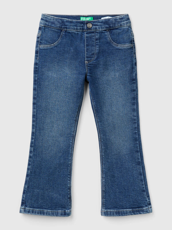 Jeggings in denim stretch "Eco-Recycle" Bambina